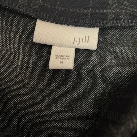 J jill navy and gray skirt medium - Picture 3 of 3